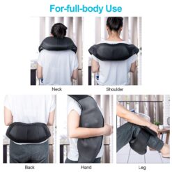 FBR™ Shiatsu Neck & Back Massager With Heat Deep Kneading - Image 5