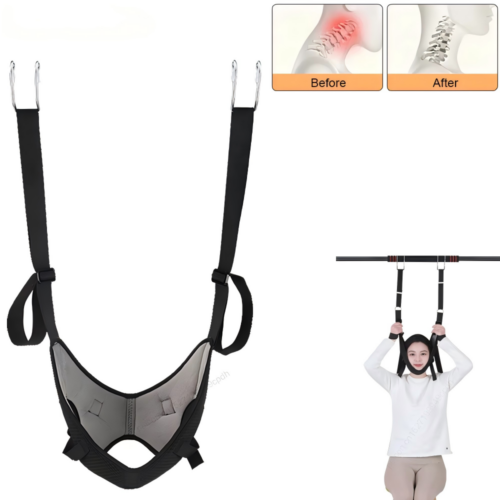 Adjustable Neck Stretcher Cervical Neck Traction Device for Neck Pain Relief Spine Alignment Posture Correction