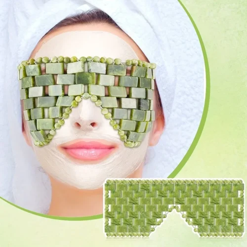 Cooling Jade Eye Mask Sleep Massage Mask Sleeping Eye Mask