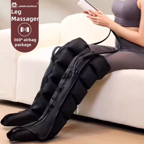 Electric Pneumatic Leg Massager for Deep Relaxation of Thighs Calves and Feet