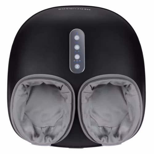 Medcursor Shiatsu Foot Massager with Heat Roller Fully Wrapped Foot Massage