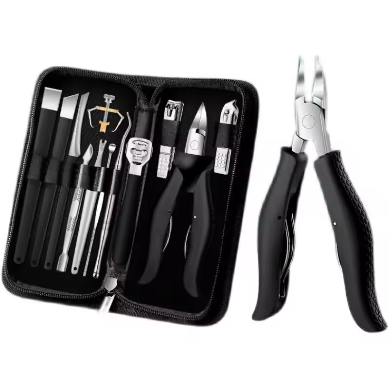 Portable High Grade Unisex Manicure Pedicure Set Paronychia Treatment Nail Clipper Dead Skin Scissors
