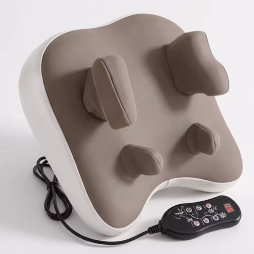 Electric Massage Pillow Wireless Car And Home Massager Heating Waist Neck Leg Cervical Shiatsu Kneading